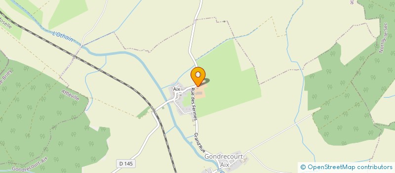 localisation de l'entreprise MONSIEUR FREDERIC HENRY  GONDRECOURT-AIX