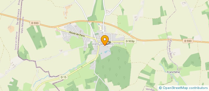 localisation de l'entreprise MONSIEUR FREDERIC HERBIN  VIELS-MAISONS