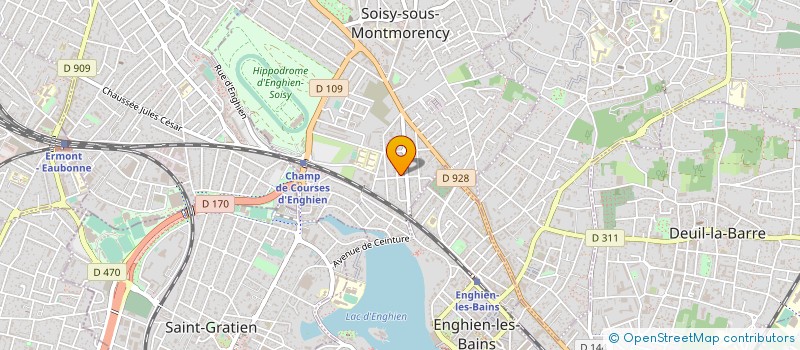 localisation de l'entreprise MONSIEUR FREDERIC HERBULDING  SOISY-SOUS-MONTMORENCY