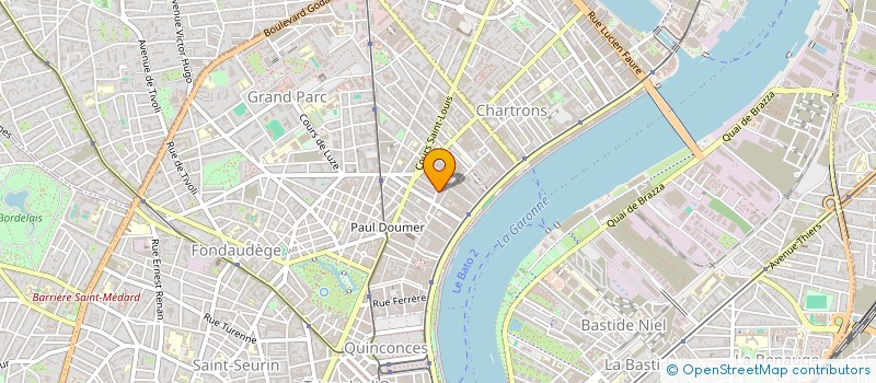 localisation de l'entreprise MONSIEUR FREDERIC HERNANDEZ  BORDEAUX