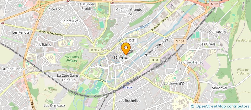 localisation de l'entreprise MONSIEUR FREDERIC HERPIN à DREUX