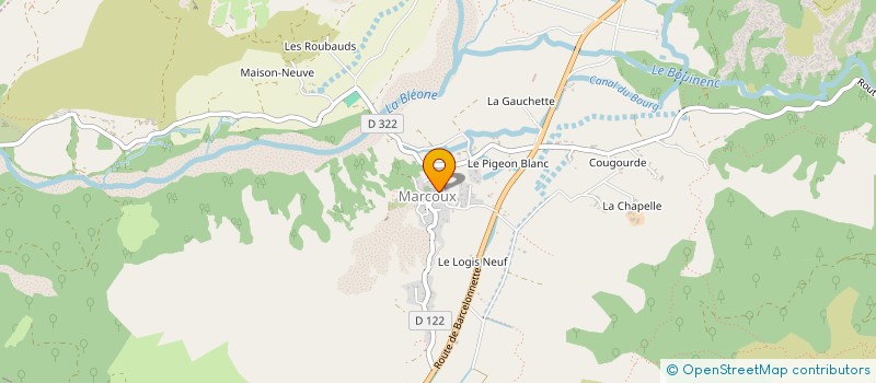 localisation de l'entreprise MONSIEUR FREDERIC HISSE  PRADS-HAUTE-BLEONE