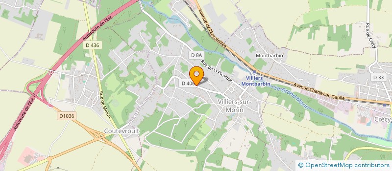 localisation de l'entreprise MONSIEUR FREDERIC HOAREAU  VILLIERS-SUR-MORIN