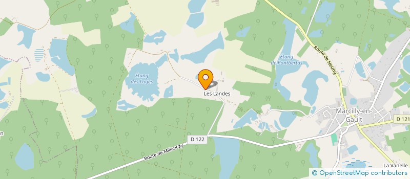 localisation de l'entreprise MONSIEUR FREDERIC HOBE  MARCILLY-EN-GAULT