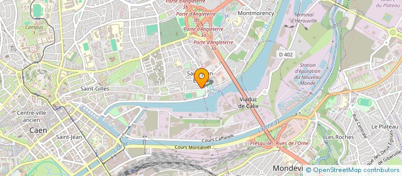 localisation de l'entreprise MONSIEUR FREDERIC HOCKE à CAEN