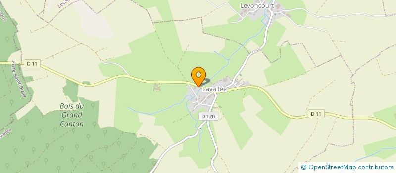 localisation de l'entreprise MONSIEUR FREDERIC HOFBAUER à LAVALLEE
