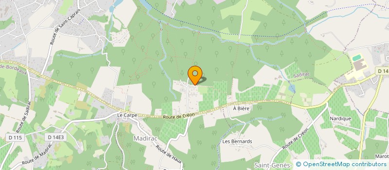 localisation de l'entreprise MONSIEUR FREDERIC HOFFMANN  AUDENGE