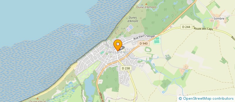 localisation de l'entreprise MONSIEUR FREDERIC HONVAULT  WISSANT