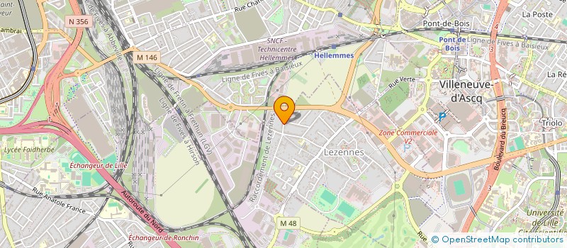 localisation de l'entreprise MONSIEUR FREDERIC HOUBRON à LILLE