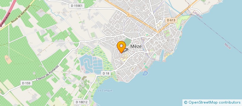 localisation de l'entreprise MONSIEUR FREDERIC HOUDIER à MEZE