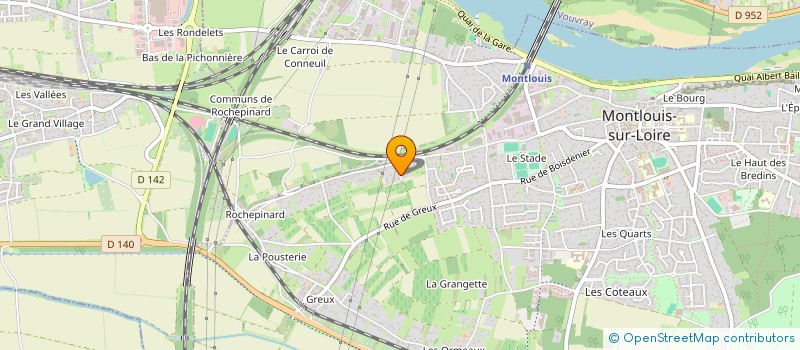 localisation de l'entreprise MONSIEUR FREDERIC HOUEIX  AZAY-SUR-CHER