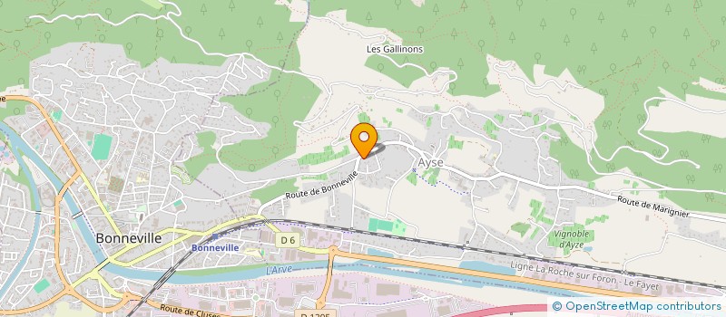 localisation de l'entreprise MONSIEUR FREDERIC HOUEL  AYSE