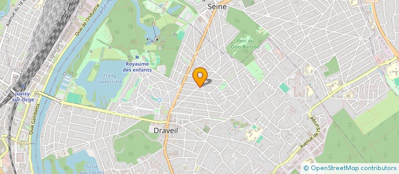localisation de l'entreprise MONSIEUR FREDERIC HOUIVET à DRAVEIL