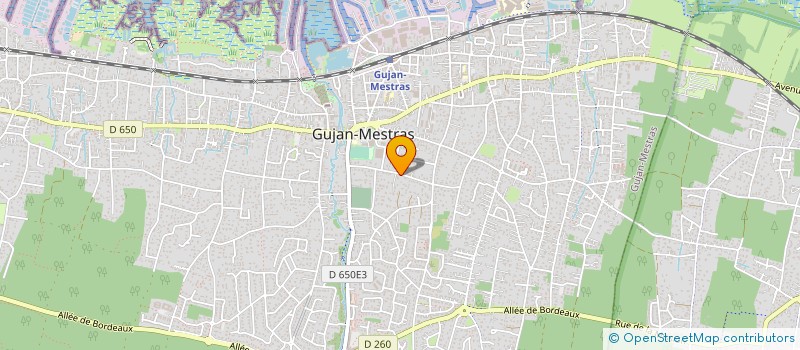 localisation de l'entreprise MONSIEUR FREDERIC HOUSSEAU  GUJAN-MESTRAS