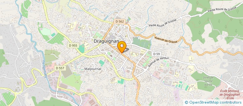 localisation de l'entreprise MONSIEUR FREDERIC HOUX  DRAGUIGNAN