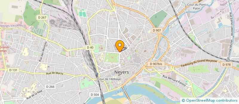 localisation de l'entreprise MONSIEUR FREDERIC HUANG à NEVERS