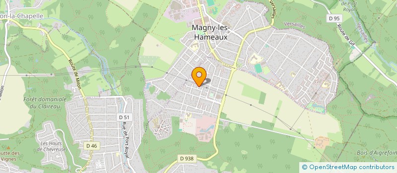 localisation de l'entreprise MONSIEUR FREDERIC HUBERT  SAINT-REMY-LES-CHEVREUSE