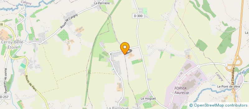 localisation de l'entreprise MONSIEUR FREDERIC HUET à CALIGNY