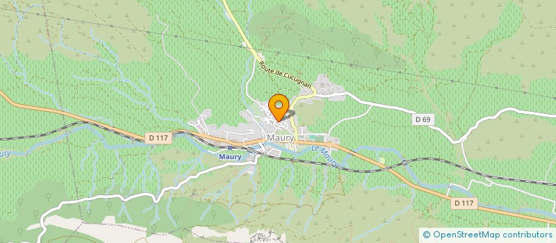 localisation de l'entreprise MONSIEUR FREDERIC HURTADO  MAURY