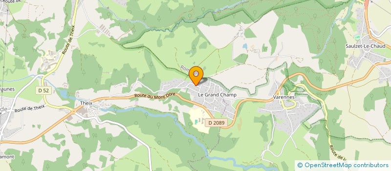 localisation de l'entreprise MONSIEUR FREDERIC HUYNH  SAINT-GENES-CHAMPANELLE