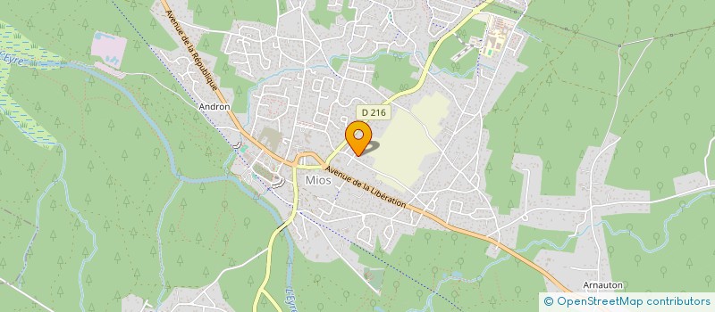 localisation de l'entreprise MONSIEUR FREDERIC ICHER  MIOS