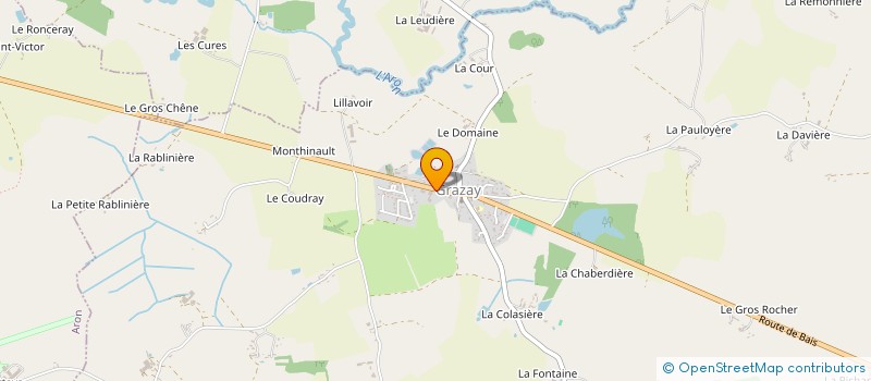 localisation de l'entreprise MONSIEUR FREDERIC ILLAND-RICHEFOU à GRAZAY