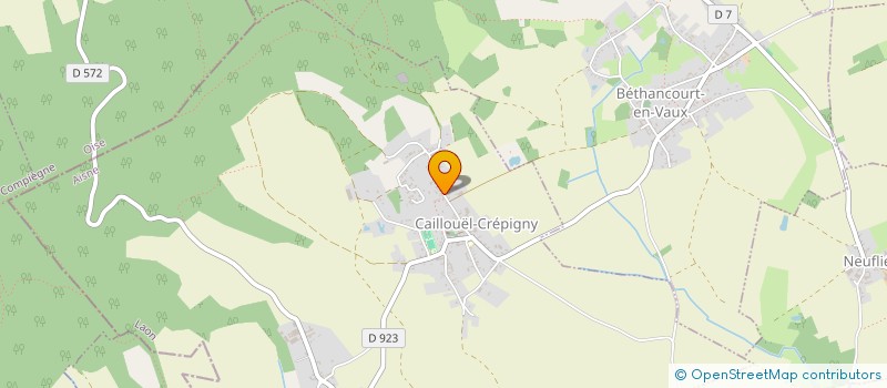 localisation de l'entreprise MONSIEUR FREDERIC INVERNIZZI  CAILLOUEL-CREPIGNY
