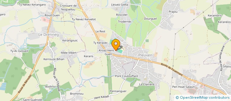 localisation de l'entreprise MONSIEUR FREDERIC JACQ  PLEUVEN