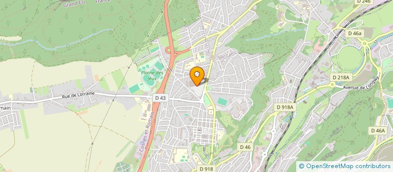 localisation de l'entreprise MONSIEUR FREDERIC JACQUEMOT à LONGWY
