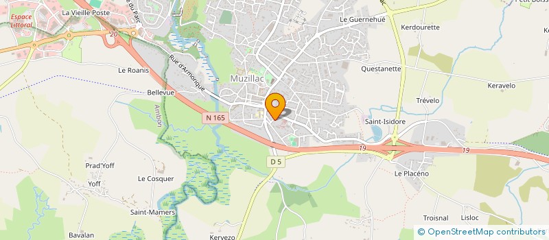 localisation de l'entreprise MONSIEUR FREDERIC JACQUET à MUZILLAC