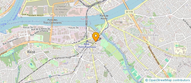 localisation de l'entreprise MONSIEUR FREDERIC JACQUET  REZE