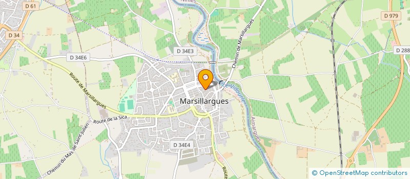 localisation de l'entreprise MONSIEUR FREDERIC JACQUIN à MARSILLARGUES