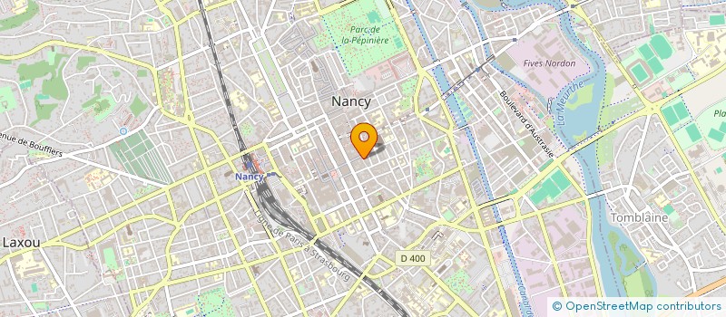 localisation de l'entreprise MONSIEUR FREDERIC JAKOBOWSKI  NANCY