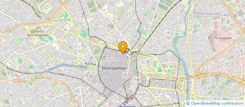 localisation de l'entreprise MONSIEUR FREDERIC JALADE à MONTPELLIER