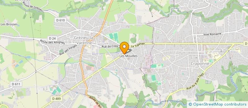 localisation de l'entreprise MONSIEUR FREDERIC JAMBON  GREZIEU-LA-VARENNE