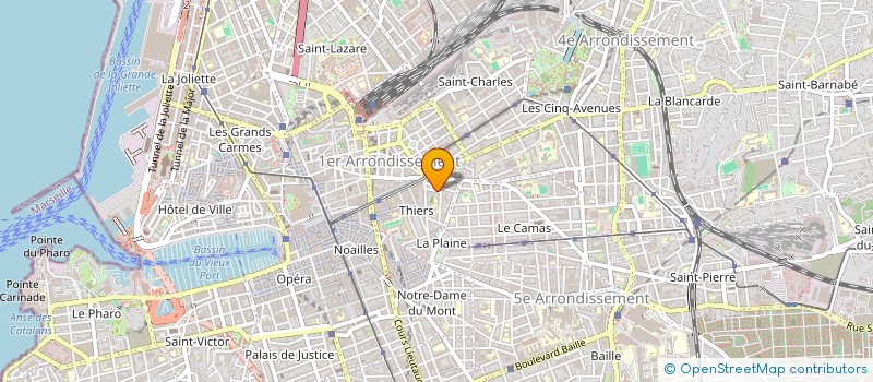 localisation de l'entreprise MONSIEUR FREDERIC JAMBU à MARSEILLE
