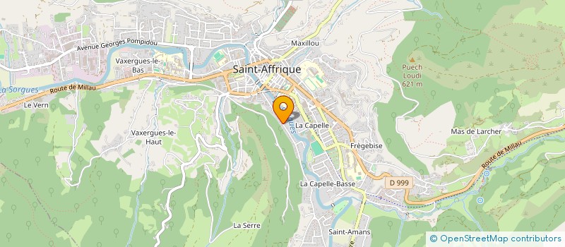 localisation de l'entreprise MONSIEUR FREDERIC JAMMES  LES COSTES-GOZON