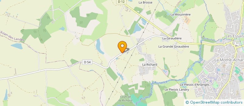 localisation de l'entreprise MONSIEUR FREDERIC JAMMES à LANDERONDE