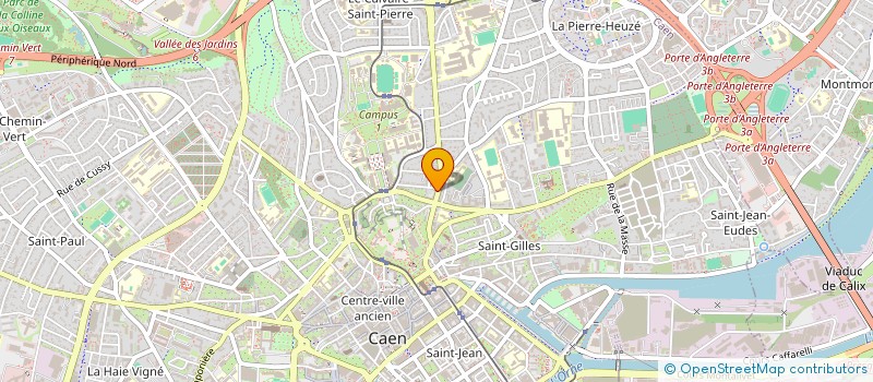 localisation de l'entreprise MONSIEUR FREDERIC JAN à CAEN