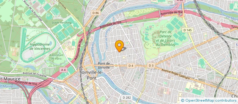 localisation de l'entreprise MONSIEUR FREDERIC JANGOT à JOINVILLE-LE-PONT