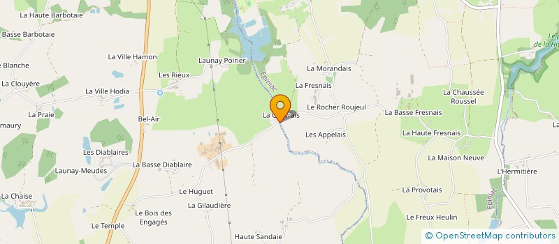 localisation de l'entreprise MONSIEUR FREDERIC JANVIER  BONNEMAIN