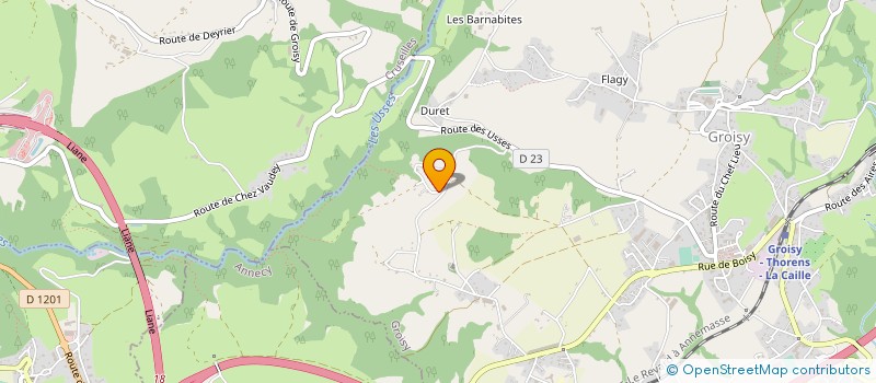 localisation de l'entreprise MONSIEUR FREDERIC JAPPEL  GROISY