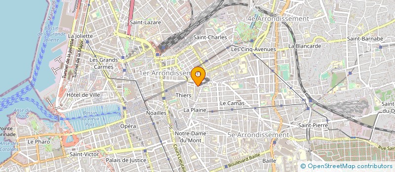 localisation de l'entreprise MONSIEUR FREDERIC JAQUET à MARSEILLE