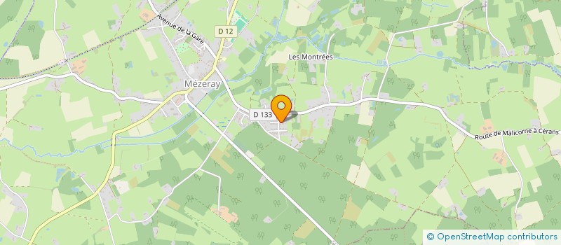 localisation de l'entreprise MONSIEUR FREDERIC JARDIN  PLOUGONVER