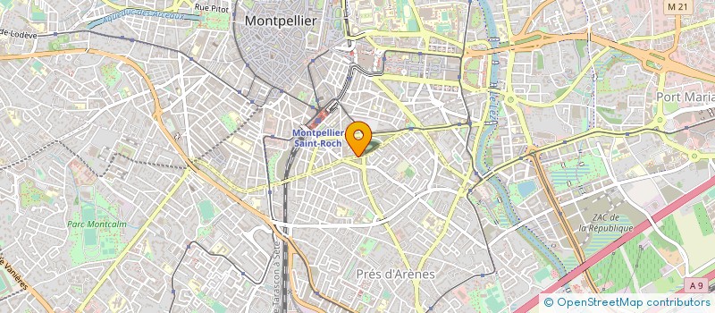 localisation de l'entreprise MONSIEUR FREDERIC JAULMES à MONTPELLIER
