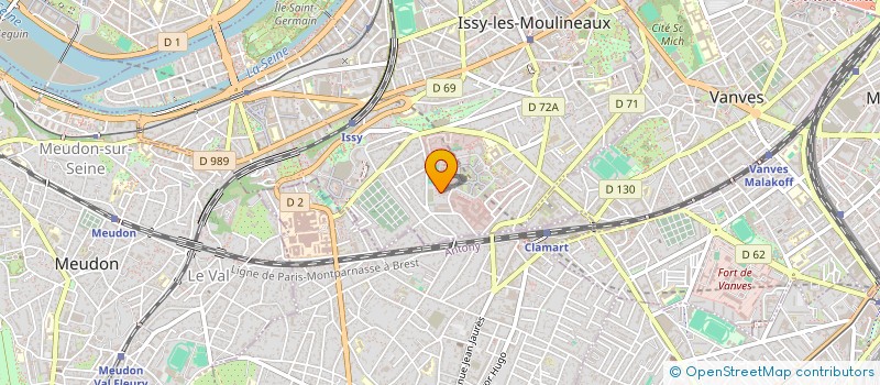 localisation de l'entreprise MONSIEUR FREDERIC JAY à ISSY-LES-MOULINEAUX