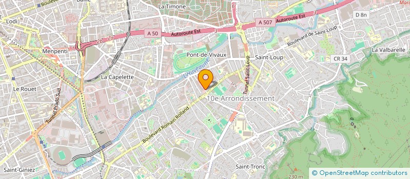 localisation de l'entreprise MONSIEUR FREDERIC JEAN FRANCOIS  MARSEILLE