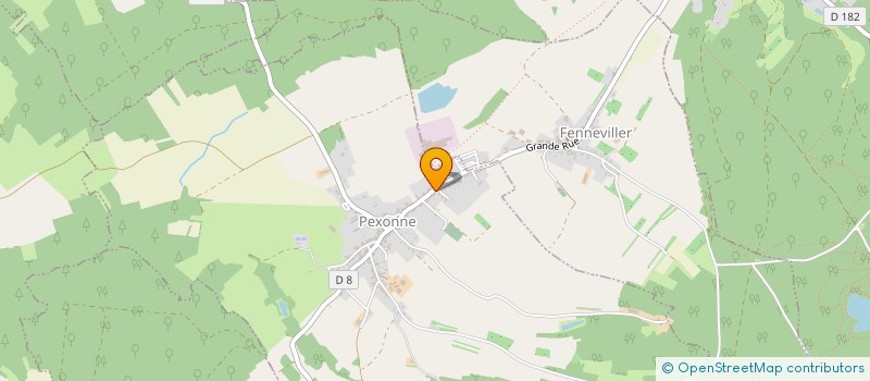 localisation de l'entreprise MONSIEUR FREDERIC JEAN ROUYER  PEXONNE