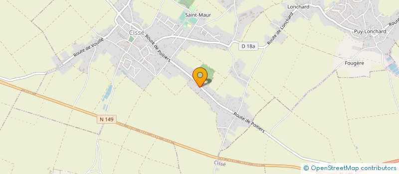 localisation de l'entreprise MONSIEUR FREDERIC JEANNEAU  CISSE