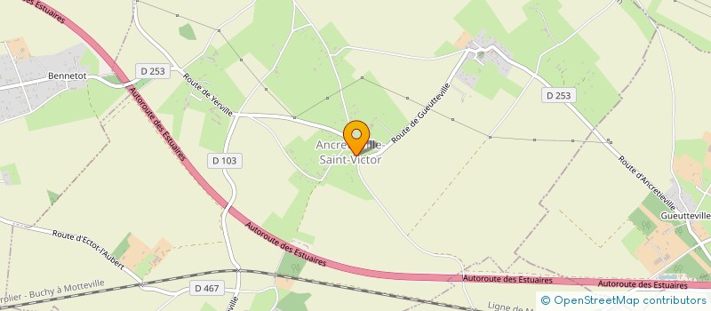 localisation de l'entreprise MONSIEUR FREDERIC JEANTHEAU  ANCRETIEVILLE-SAINT-VICTOR